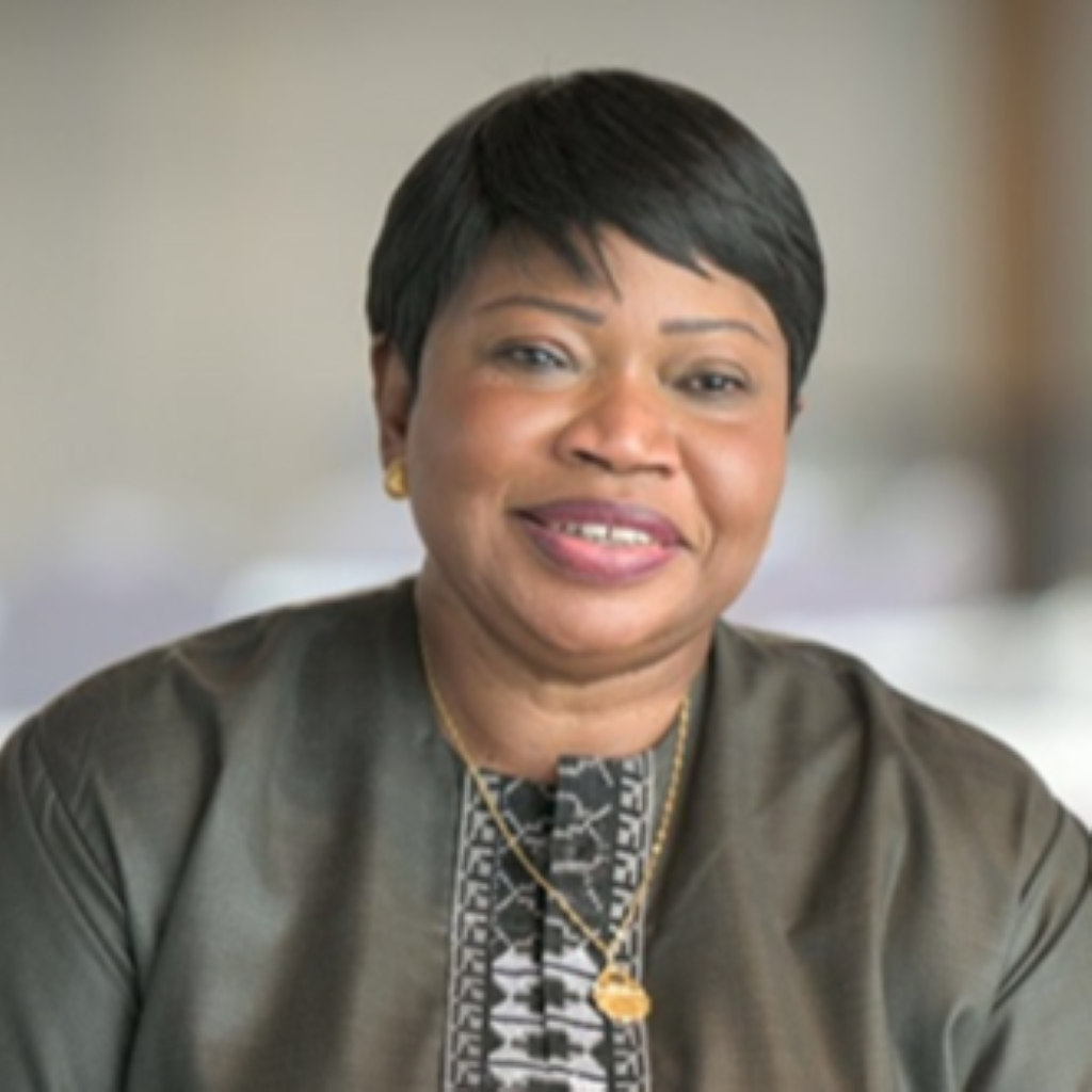 Photograph of Dr Fatou Bensouda (Credit: Africa Group for Justice and Accountability).