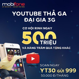 Hào hứng “Săn giải” Triệu phú 3G của MobiFone