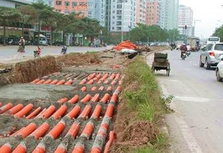 Thêm FPT tham gia hạ ngầm cáp viễn thông tại Hà Nội