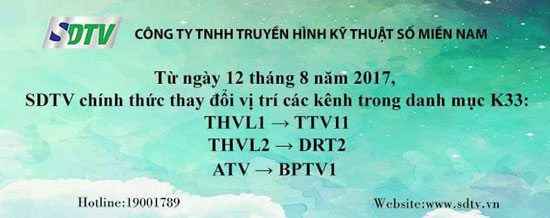 Đông Nam Bộ “tê liệt” vì SDTV tạm dừng phát sóng Truyền hình Vĩnh Long trên K33