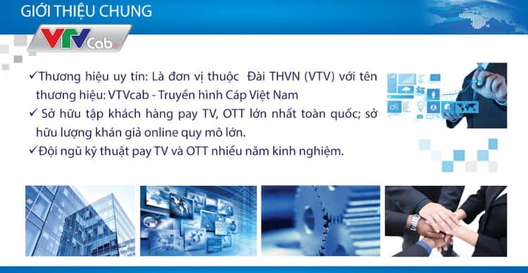 Truyền hình cáp Việt Nam – VTVcab Online